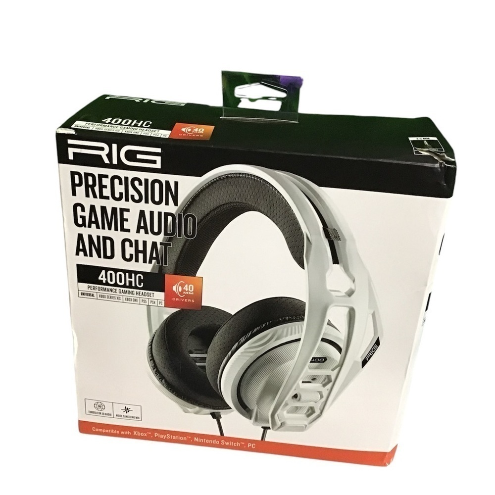 RIG 400HC Gaming Headset with 40mm Drivers – Multi-Platform Compatible